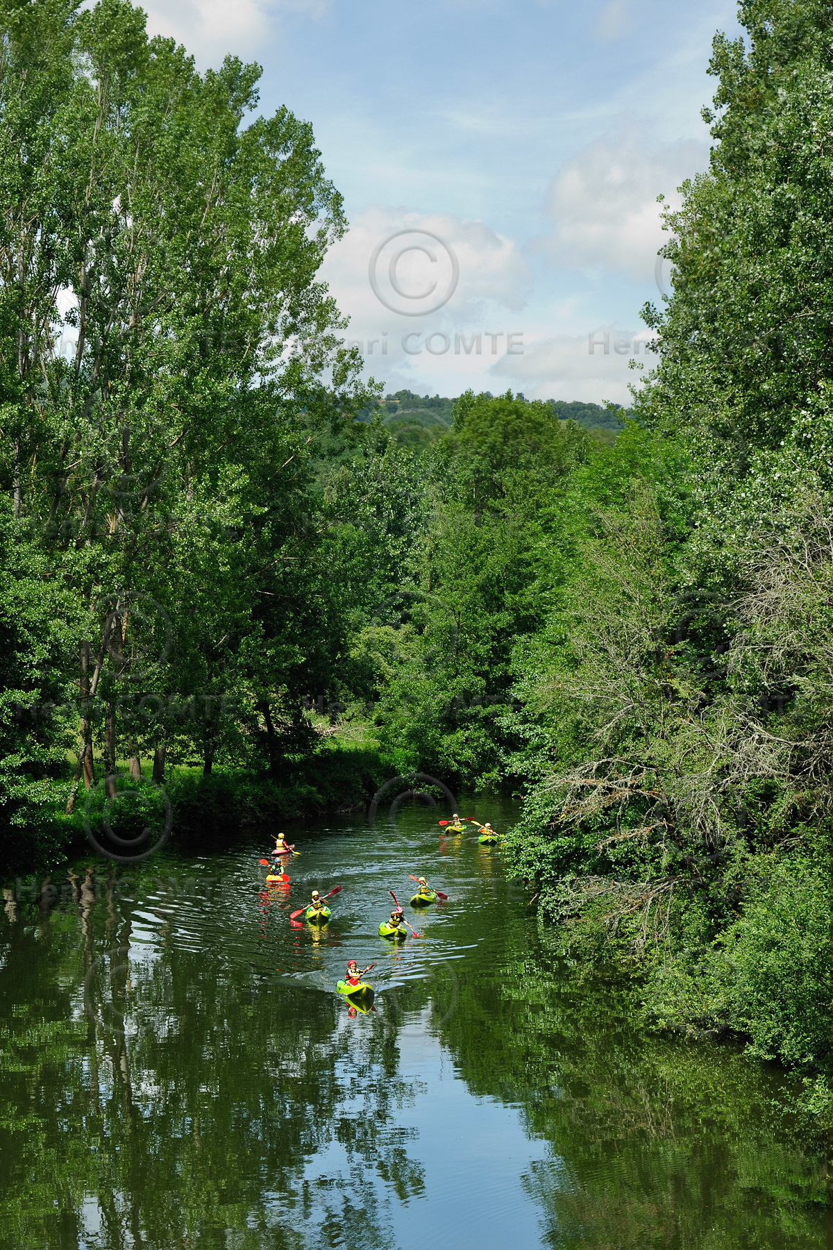 La rivière Aveyron