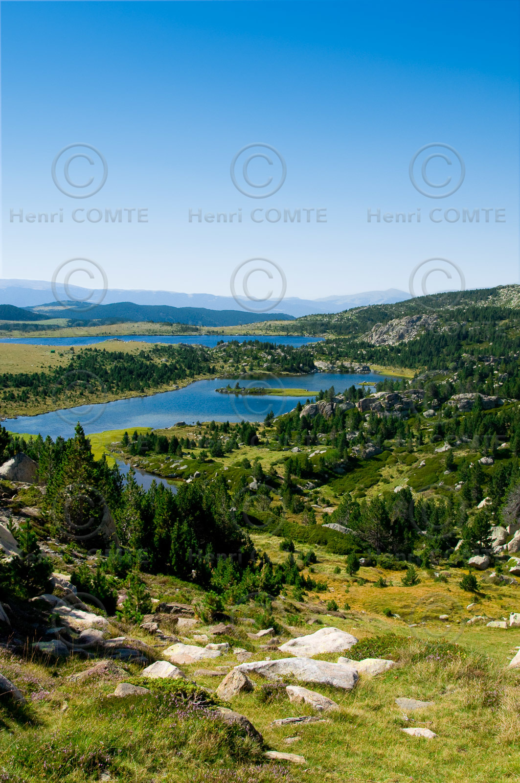 Les étangs du Carlit