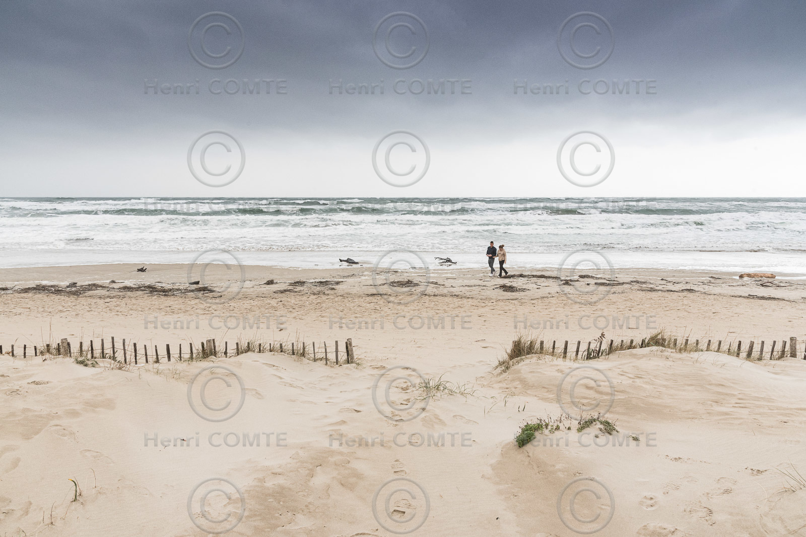 Couple plage