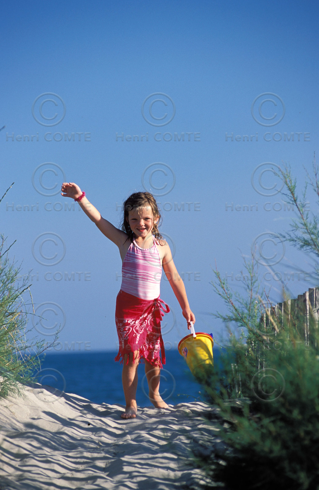 Chemin de plage