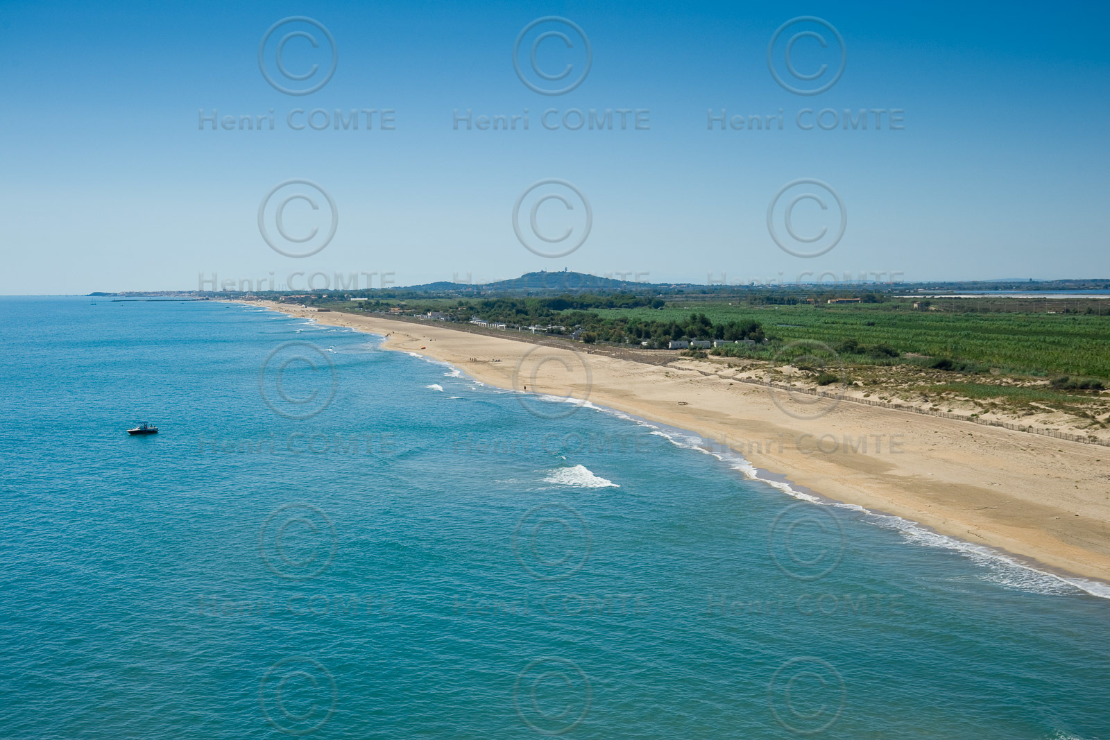 Lido et plage de Sète