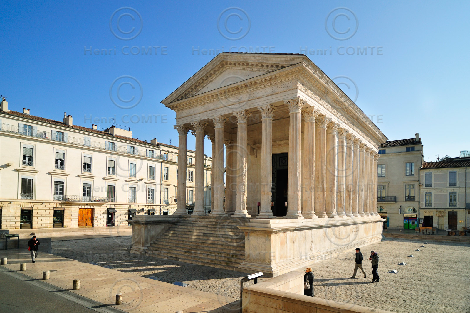 La Maison Carrée à Nîmes